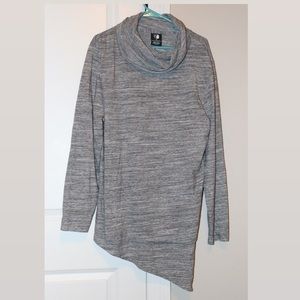 Grey Turtleneck Pullover